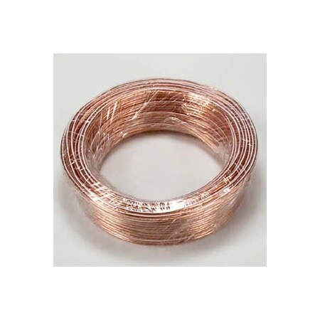 Bestlink Netware Polarized Speaker Wire Coil CCA 22AWG/2- 50ft- Clear Jacket 203655